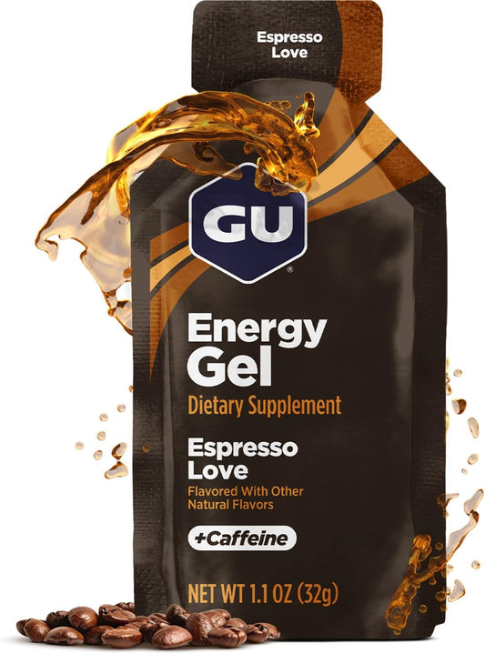 Energy Original Sports Nutrition Energy Gel, Vegan, Gluten-Free, Kosher, and Dairy-Free On-The-Go Energy for Any Workout, 24-Count, Espresso Love